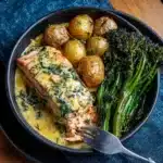 Baked Salmon with Amazing Lemon Sauce Recipe