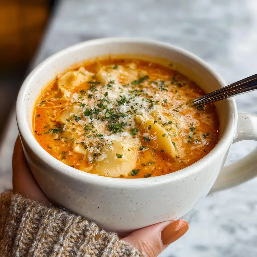 Ang’s Creamy Tortellini Soup Recipe