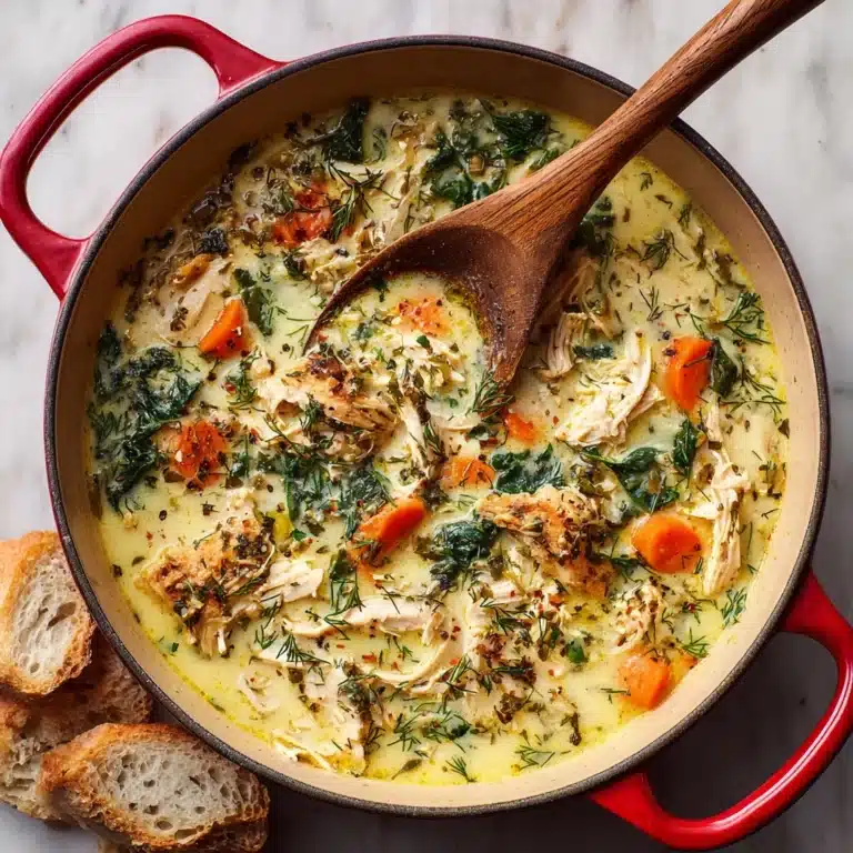 Lemon Chicken Soup with Orzo Recipe