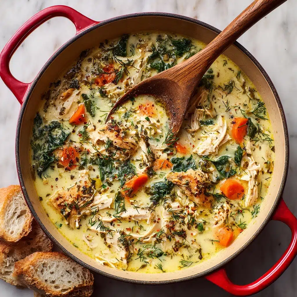 Lemon Chicken Soup with Orzo Recipe