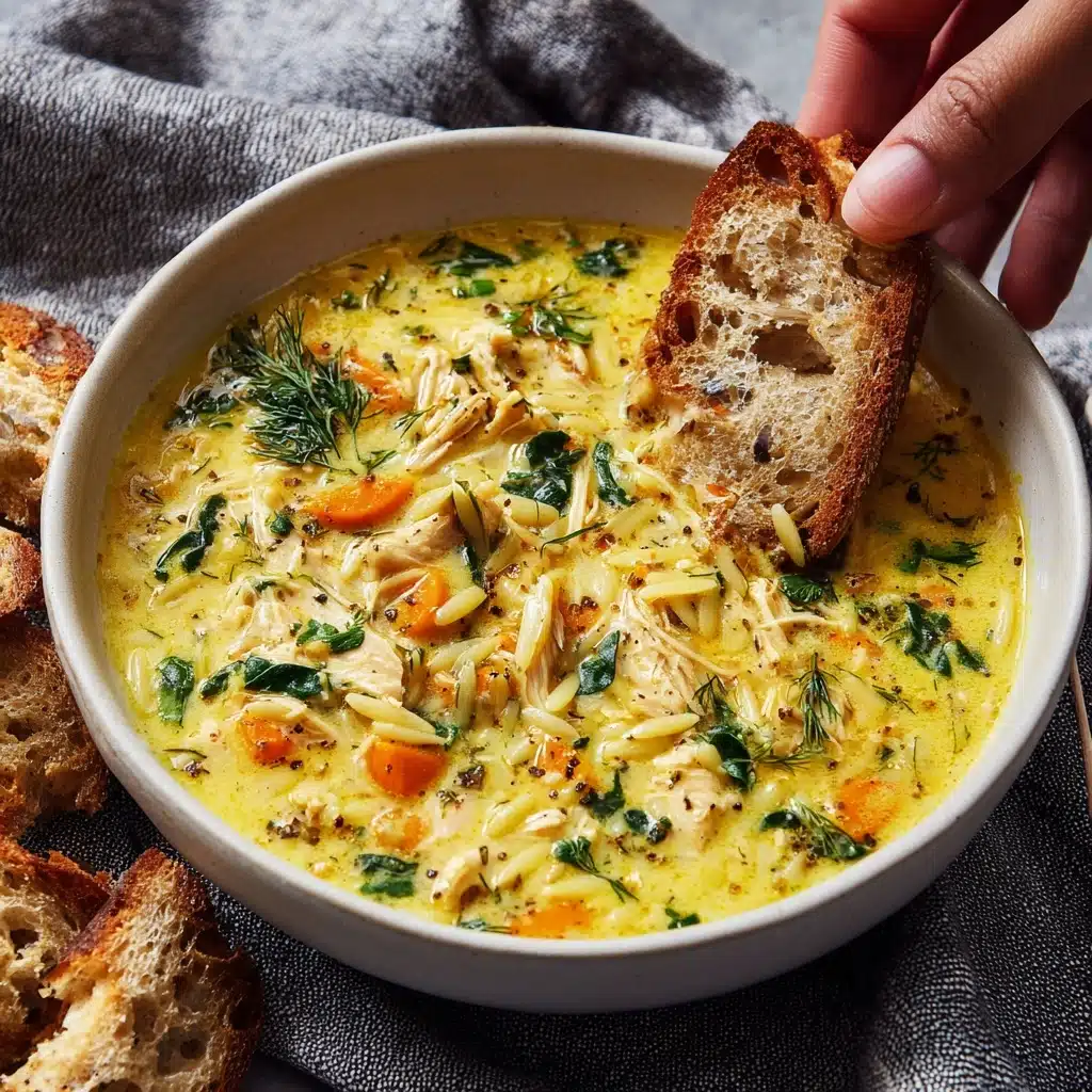 Lemon Chicken Soup with Orzo Recipe - Recipe Image