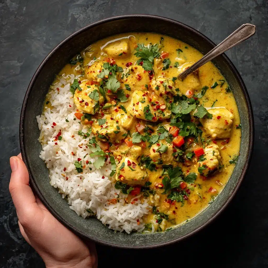 Thai Yellow Chicken Curry with Potatoes Recipe - Recipe Image
