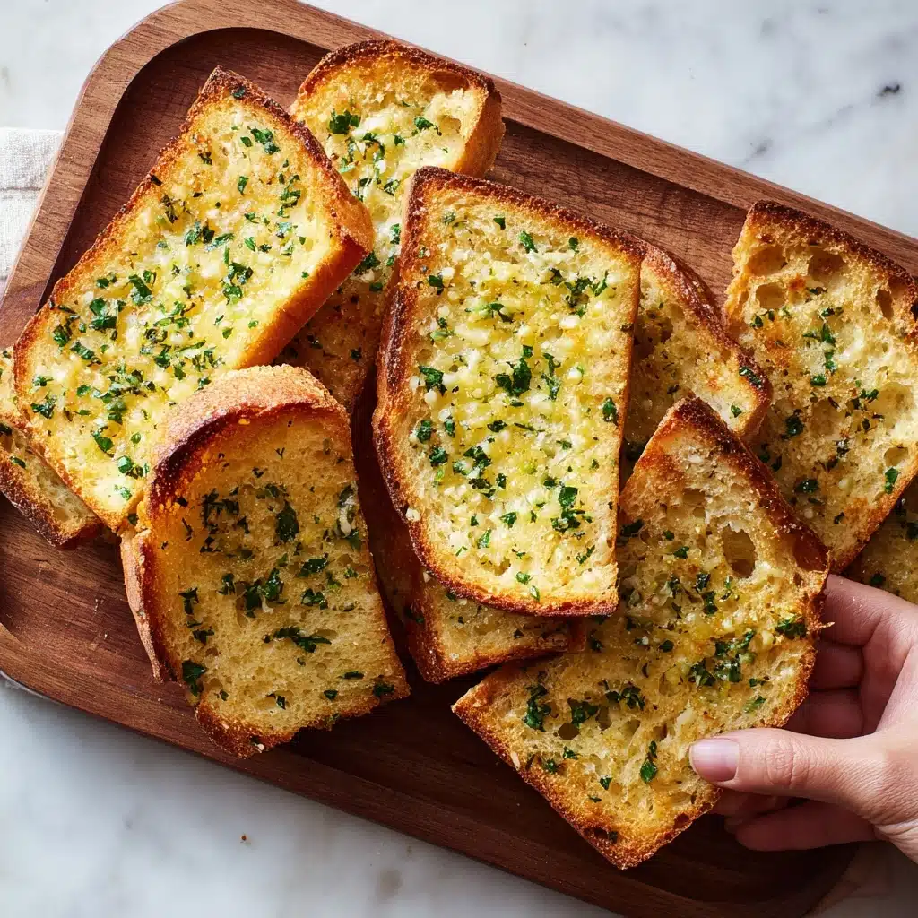 House Favorite Garlic Bread Recipe - Recipe Image
