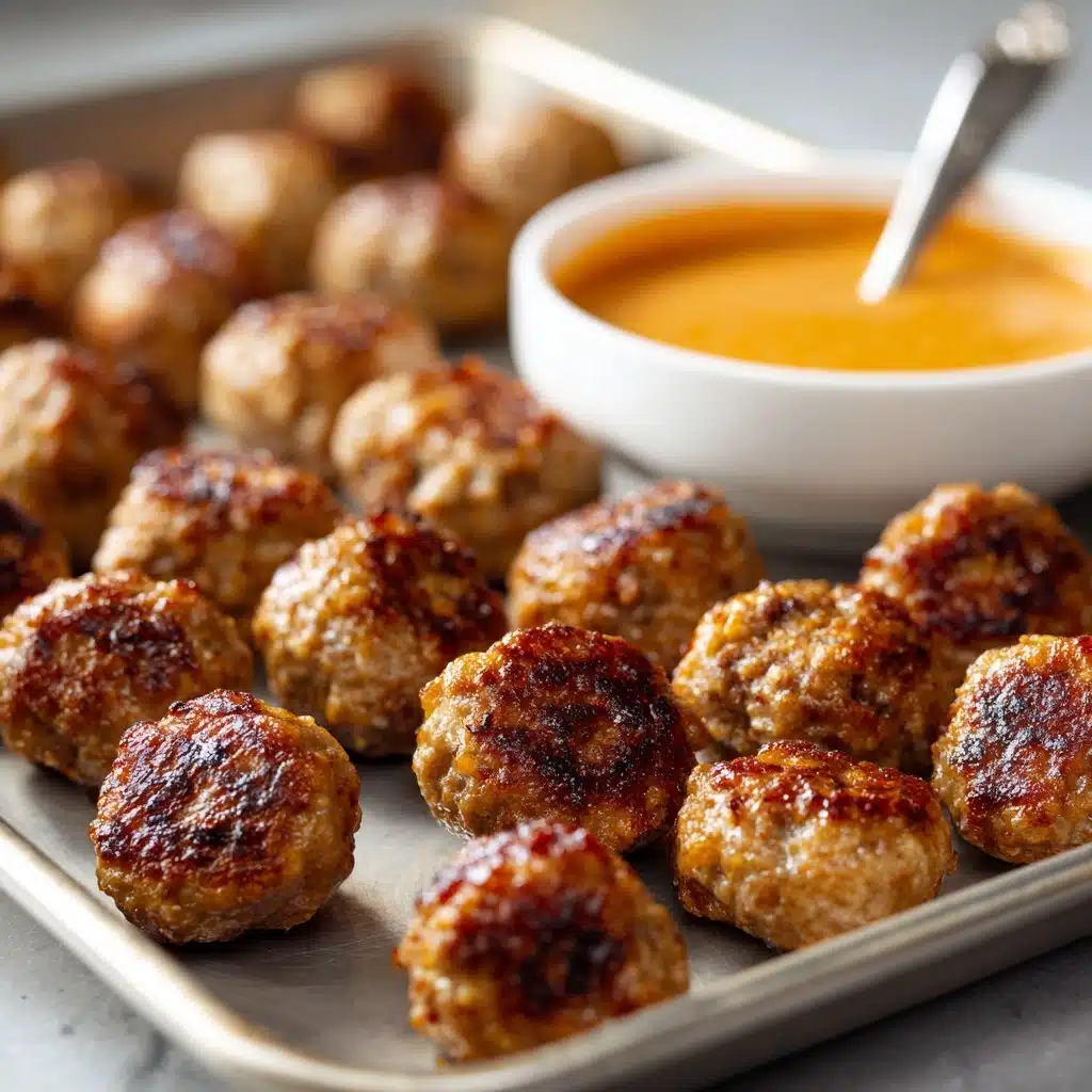 Best Anytime Baked Chicken Meatballs Recipe - Recipe Image