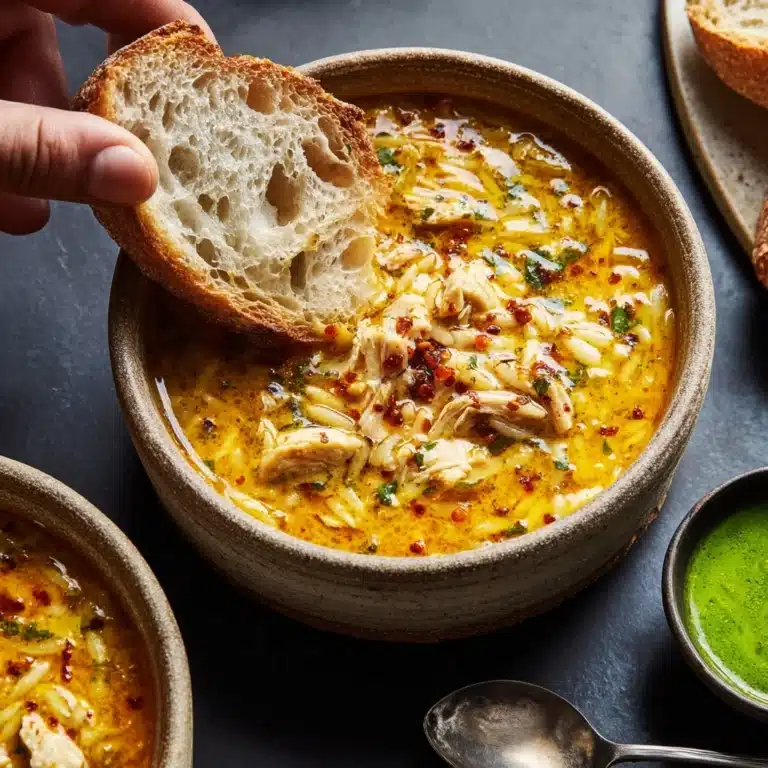 Chicken Orzo Tomato Soup Recipe