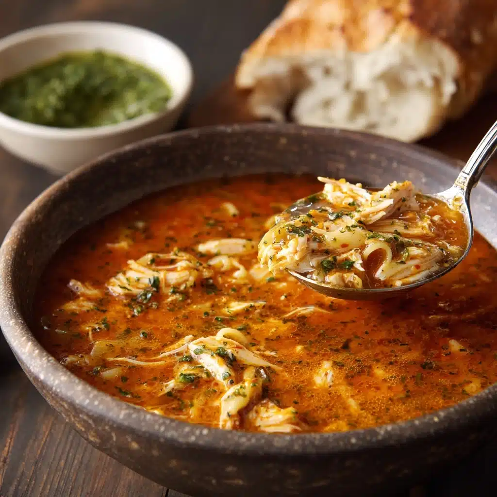 Chicken Orzo Tomato Soup Recipe - Recipe Image