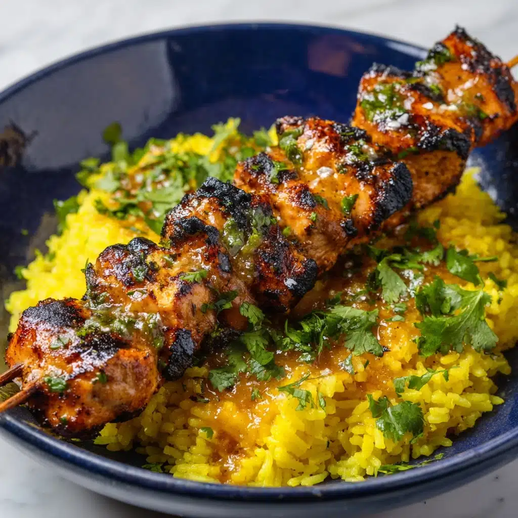 Cilantro Orange Chicken with Rice and Beans Recipe - Recipe Image