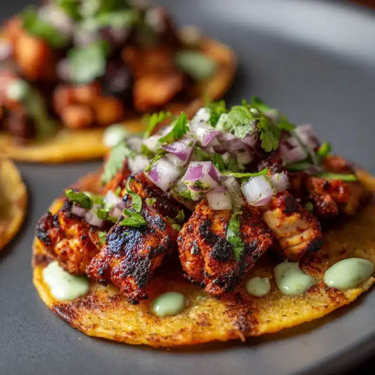 Ridiculously Good Chicken Tacos with Green Sauce Recipe