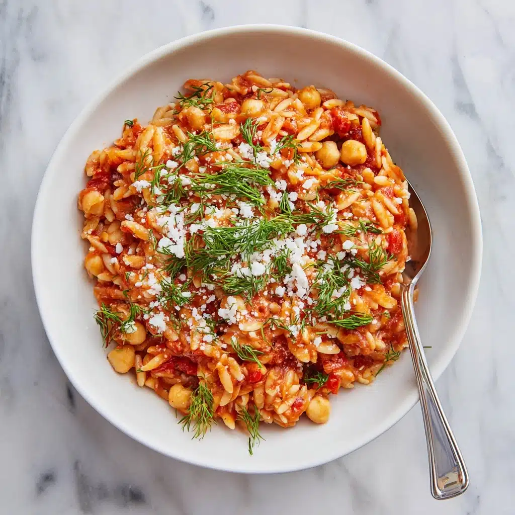 Greek Baked Orzo Recipe - Recipe Image