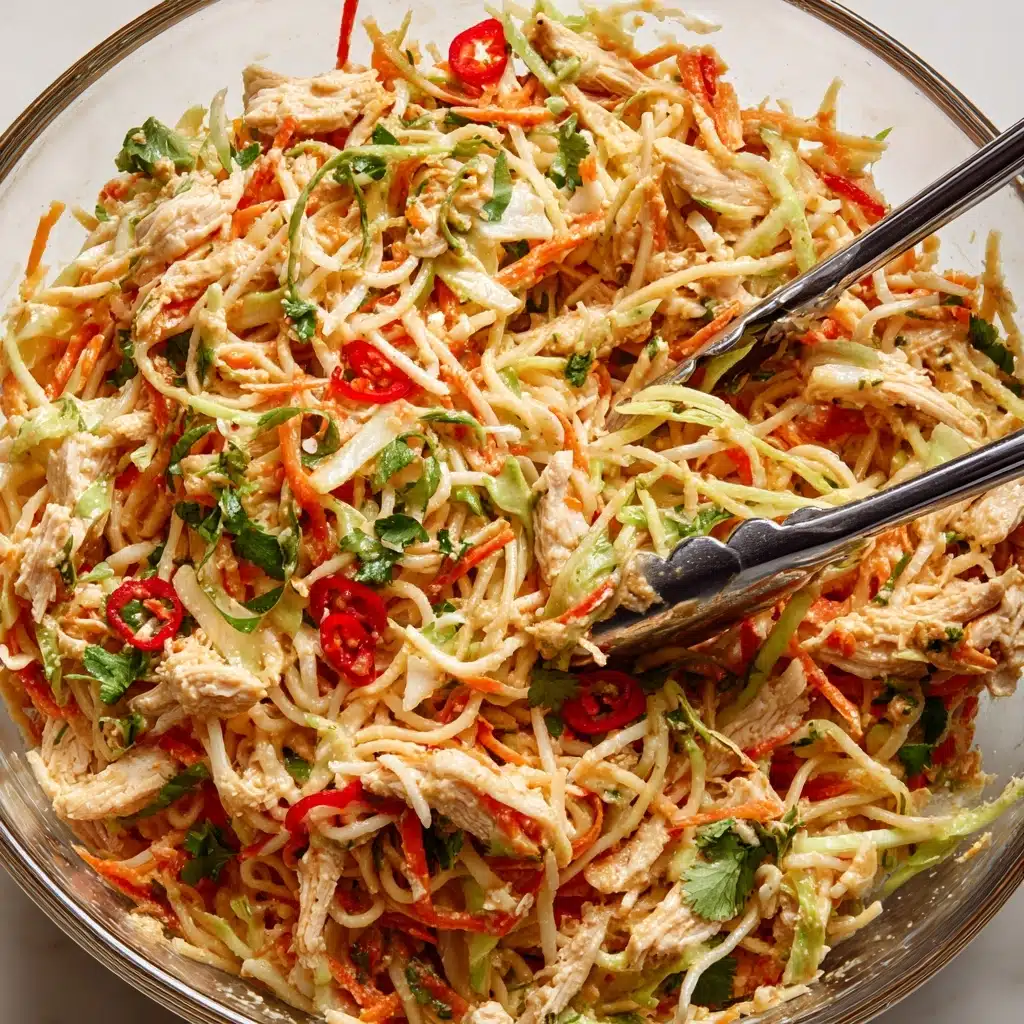 Chopped Thai-Inspired Chicken Salad Recipe - Recipe Image
