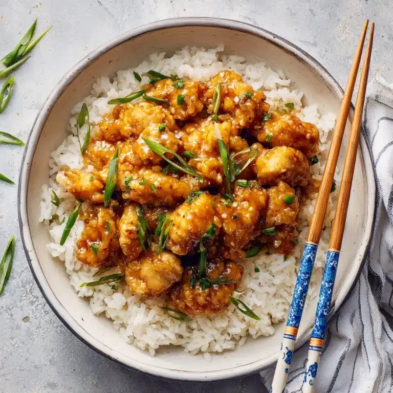 Orange Chicken Recipe