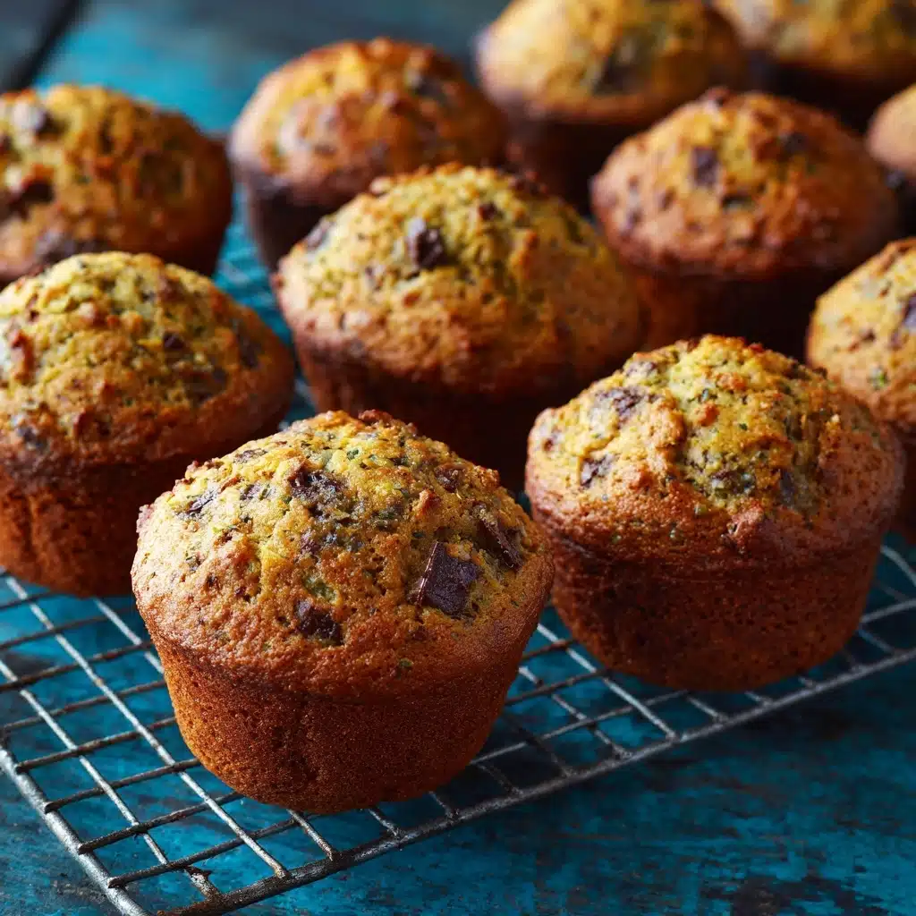 Zucchini Muffins with Chocolate Chips Recipe - Recipe Image