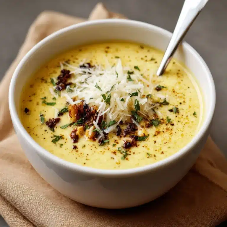Pumpkin Soup with Walnut Crispies Recipe