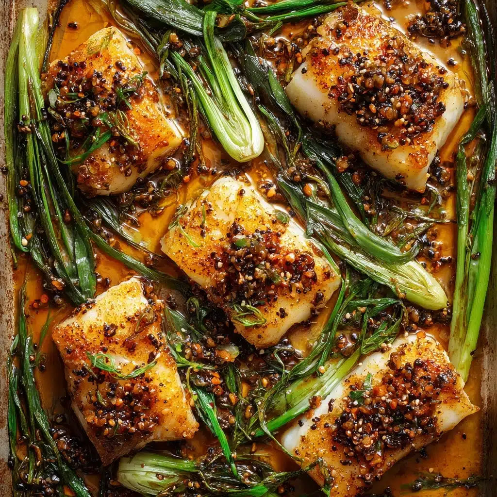 Apricot Chicken with Charred Scallions Recipe