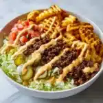 Burger Bowls with House Sauce and Ranch Fries Recipe