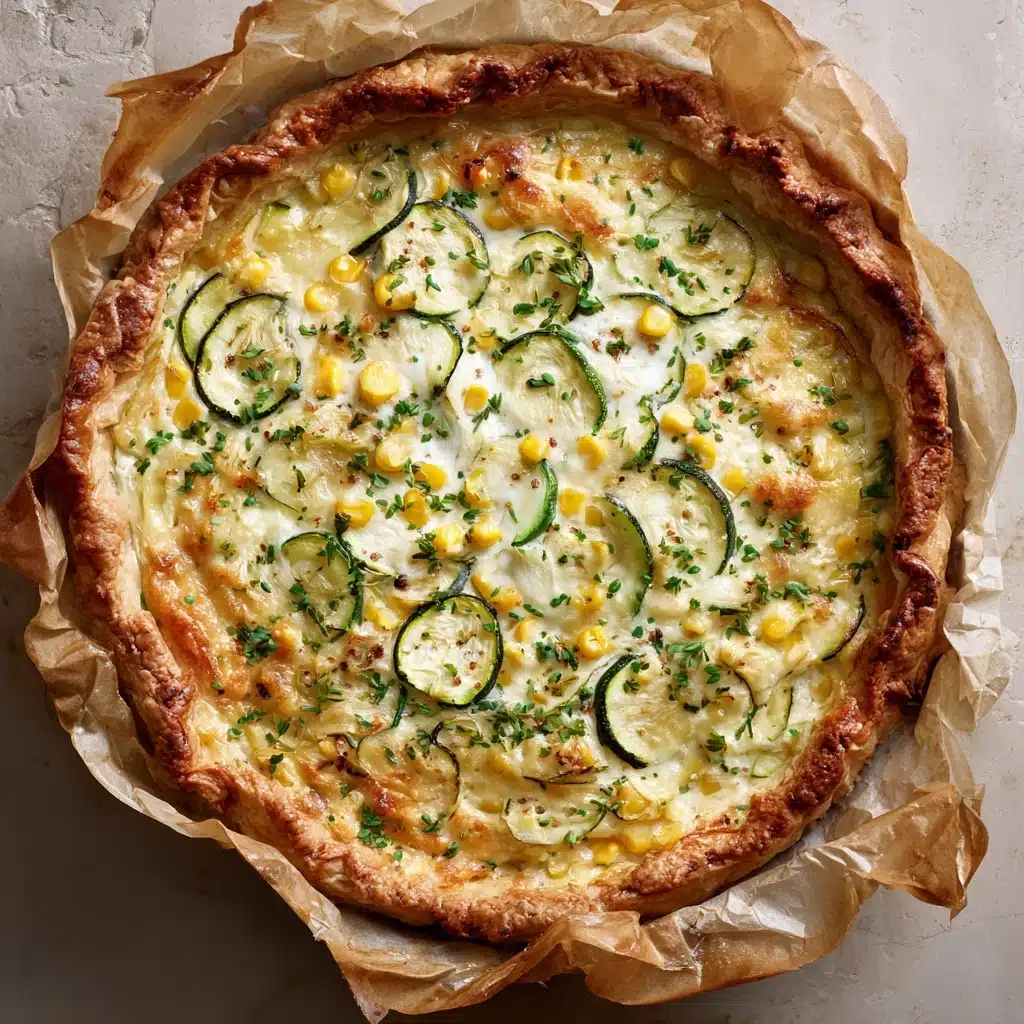 Sweet Corn and Zucchini Pie Recipe