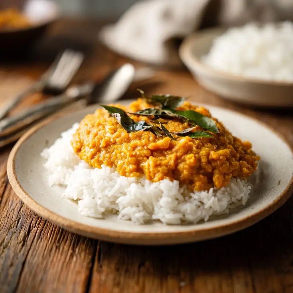 Easy Red Lentil Dhal Recipe
