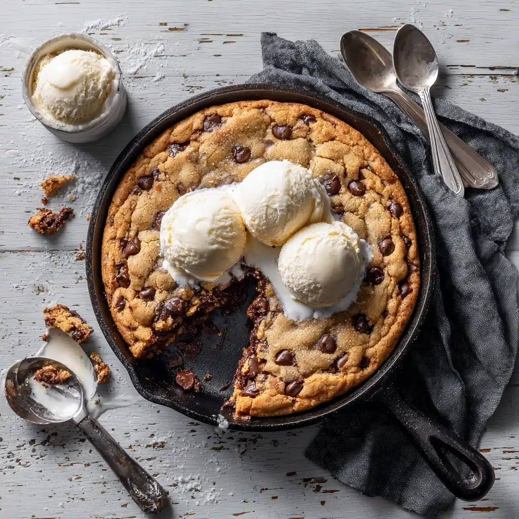 Double Chocolate Skillet Cookie Recipe - Recipe Image