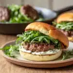 Skillet Turkey Burgers Recipe