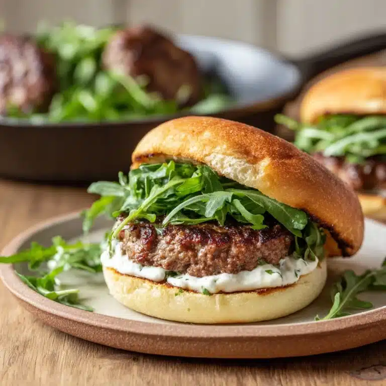 Skillet Turkey Burgers Recipe