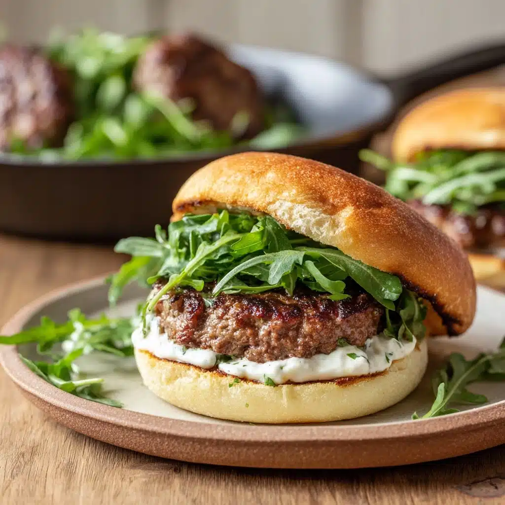 Skillet Turkey Burgers Recipe