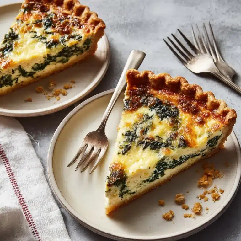 Spinach Quiche Recipe