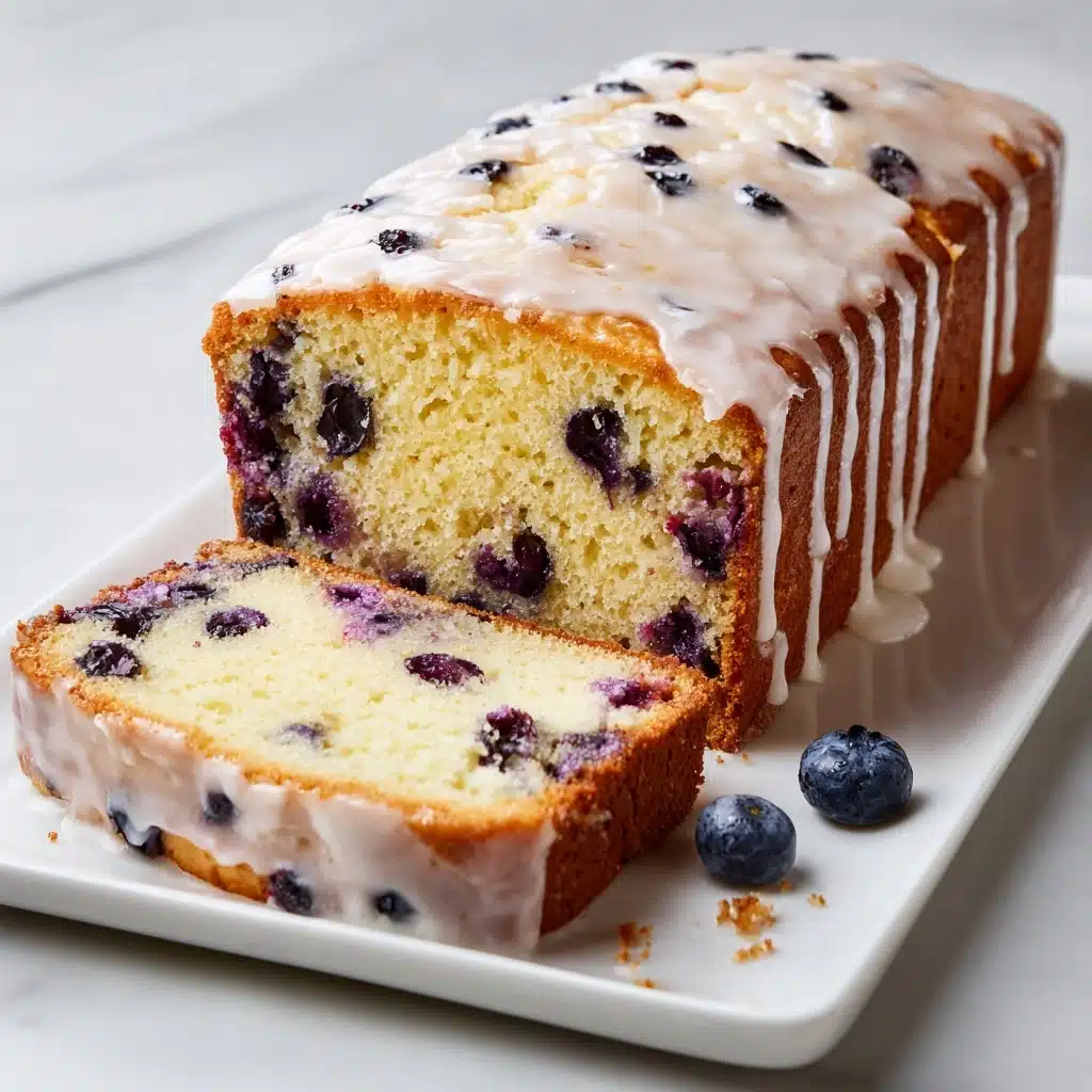 Lemon Blueberry Pound Cake Recipe - Recipe Image
