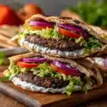 Greek-Style Lamb Burgers Recipe