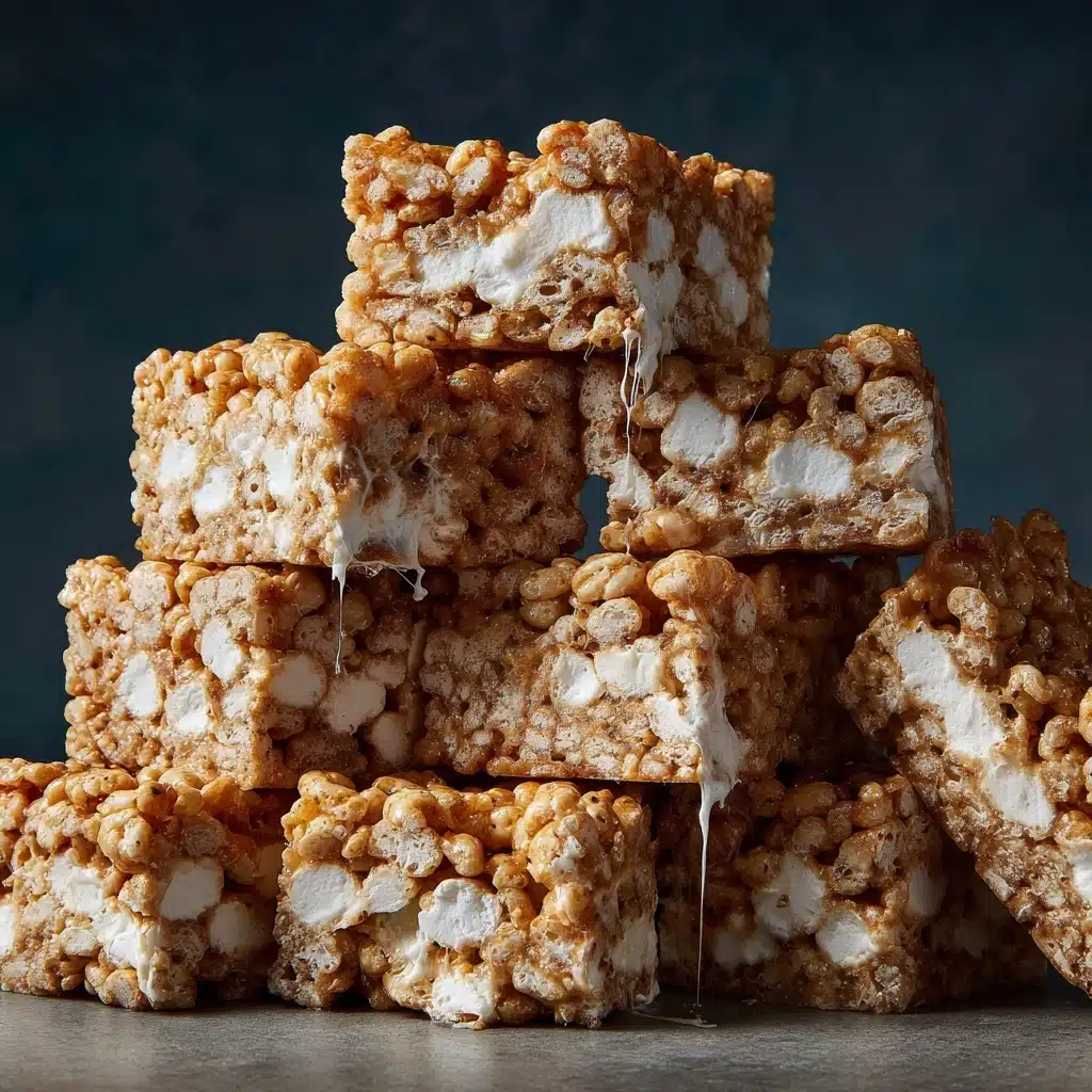 Chewy, Gooey Golden Rice Krispie Treats Recipe