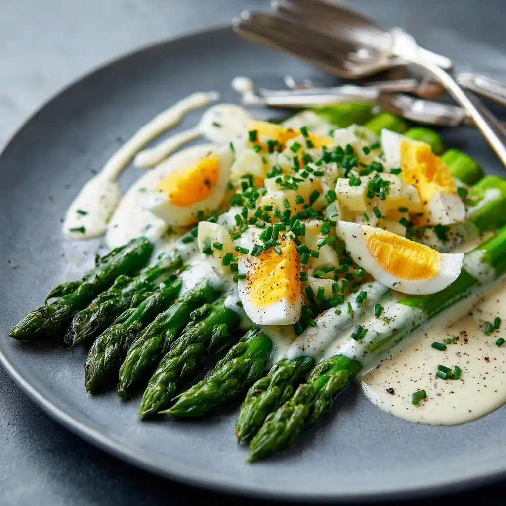 Hard-Boiled Eggs & Creamy Dijon Dressing Recipe