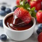 Easy Chocolate Fondue Recipe