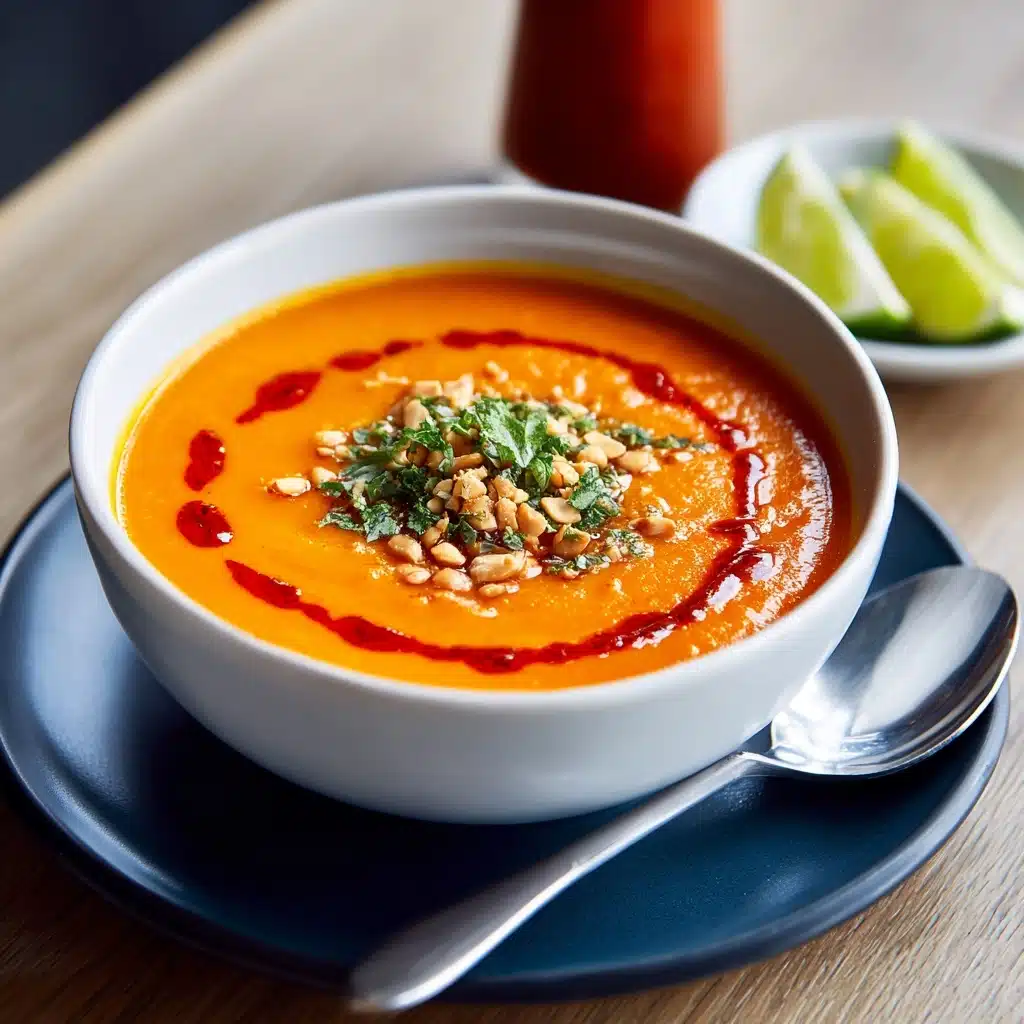 Thai-Inspired Butternut Squash Soup with Coconut Milk Recipe - Recipe Image