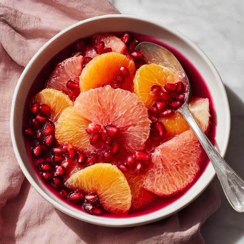 Citrus and Pomegranate Fruit Salad Recipe - Recipe Image