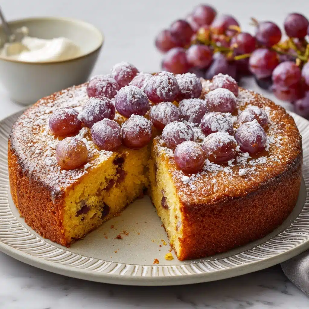 Harvest Grape & Olive Oil Cake Recipe - Recipe Image