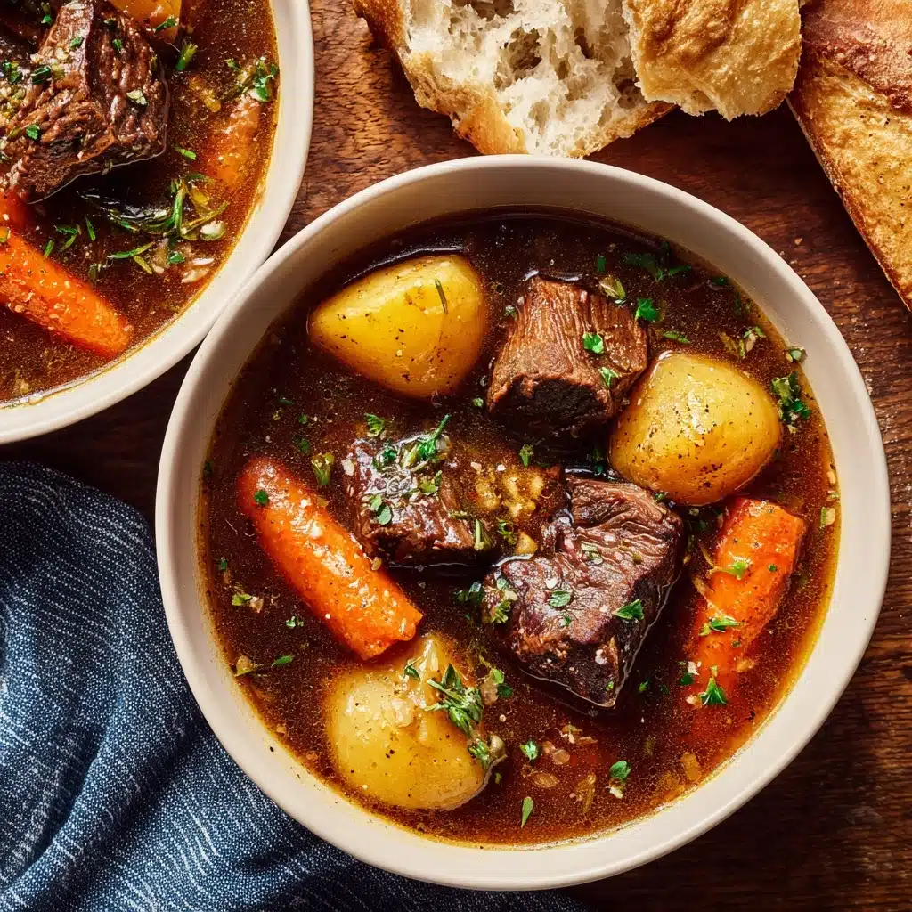 Beef Stew with Carrots & Potatoes Recipe - Recipe Image