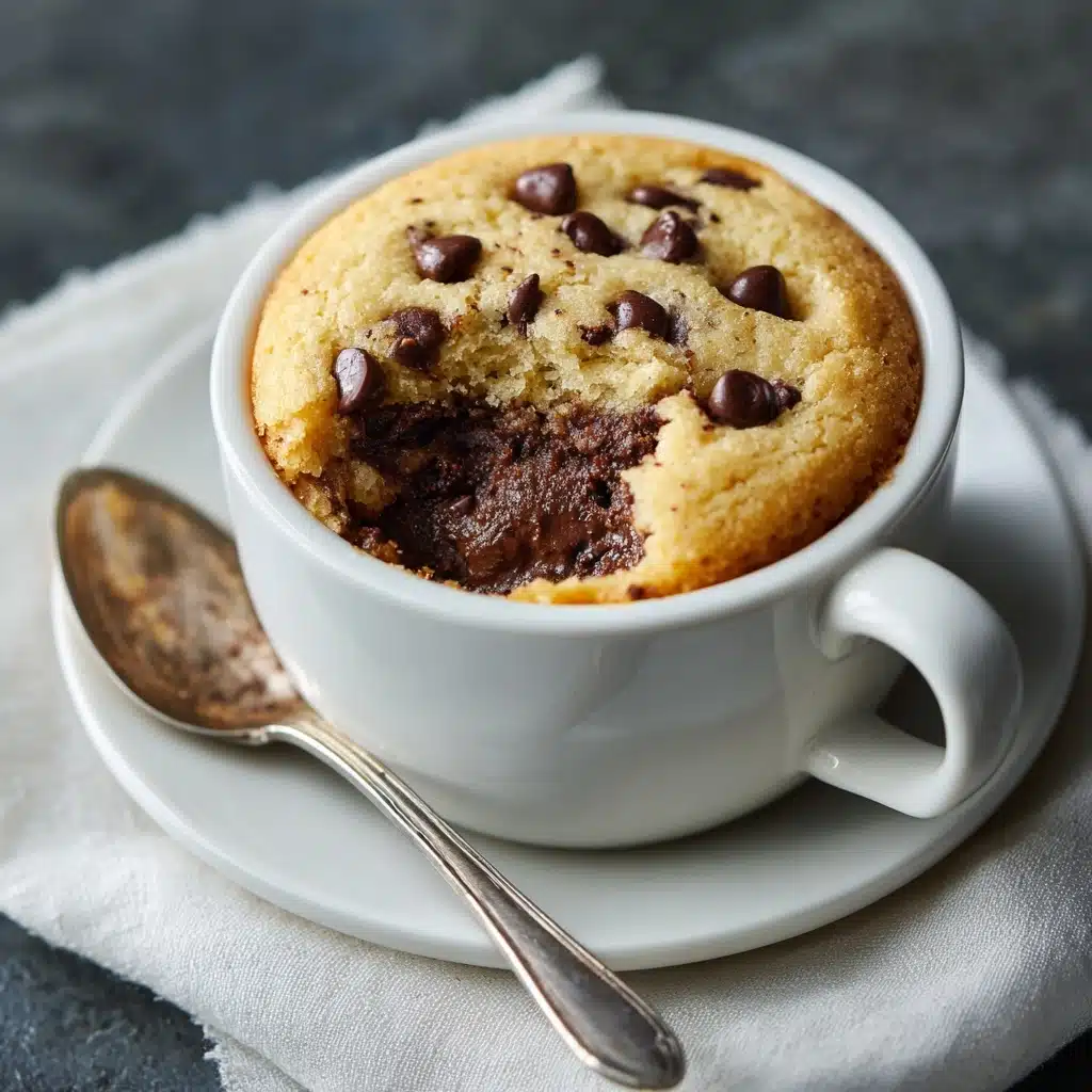Chocolate Chip Cookie In A Mug Recipe - Recipe Image
