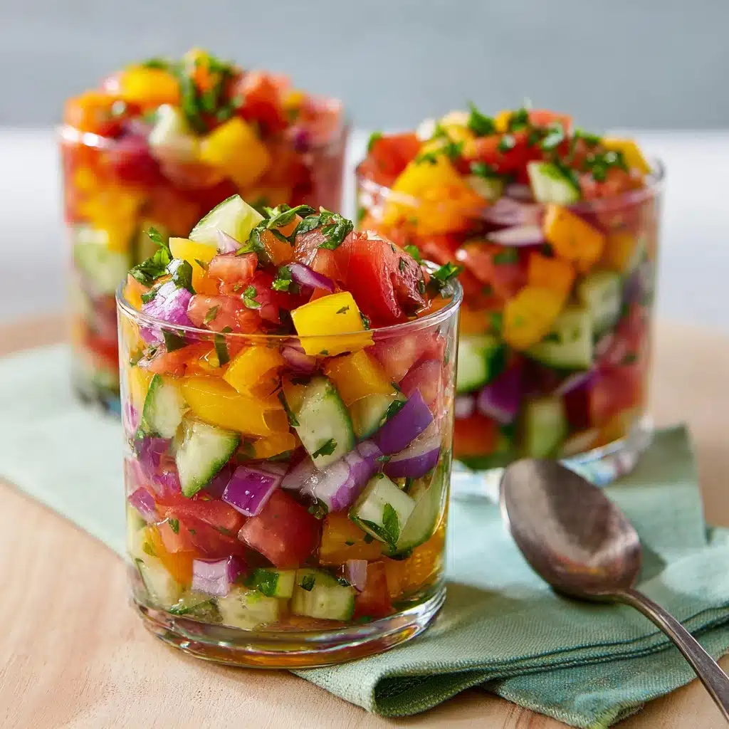 Summer Gazpacho Salad Recipe - Recipe Image