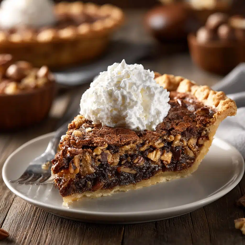 Chocolate Pecan Pie Recipe - Recipe Image