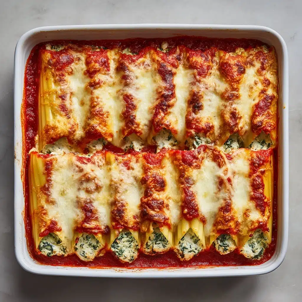 Spinach Manicotti Recipe - Recipe Image