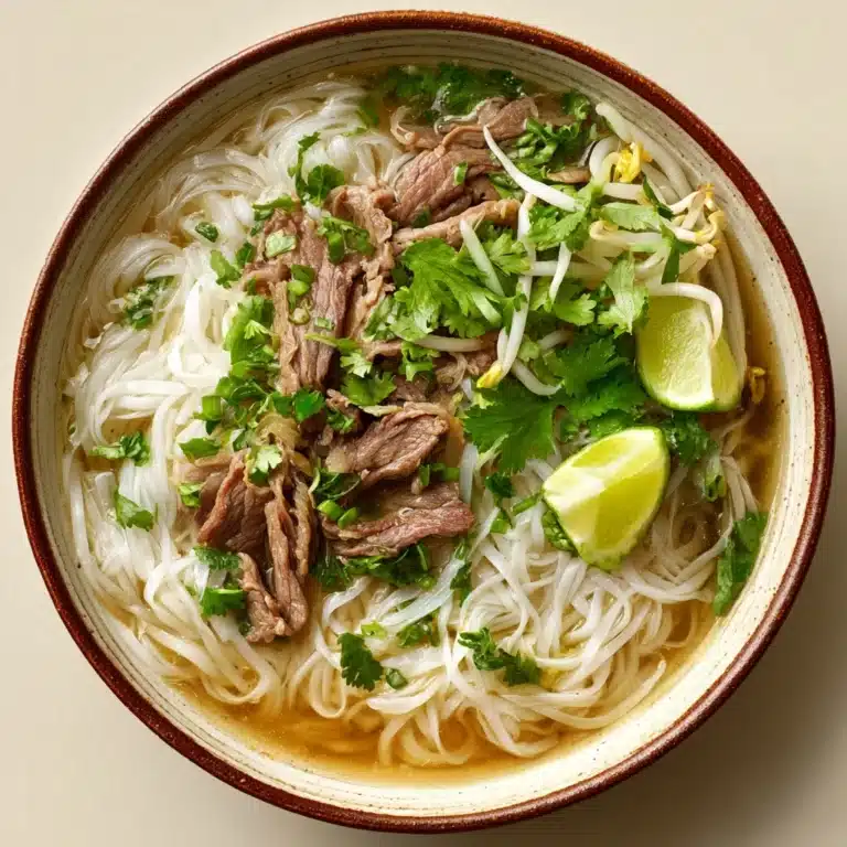 Quick & Easy Pho Recipe