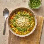 Vegetable Soup with Pesto Recipe