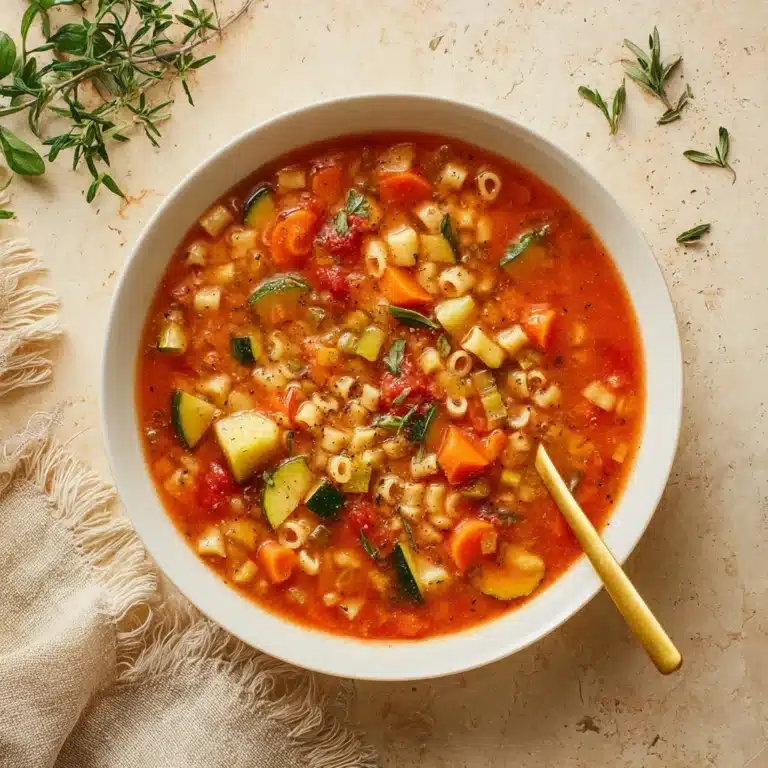 Minestrone Soup Recipe
