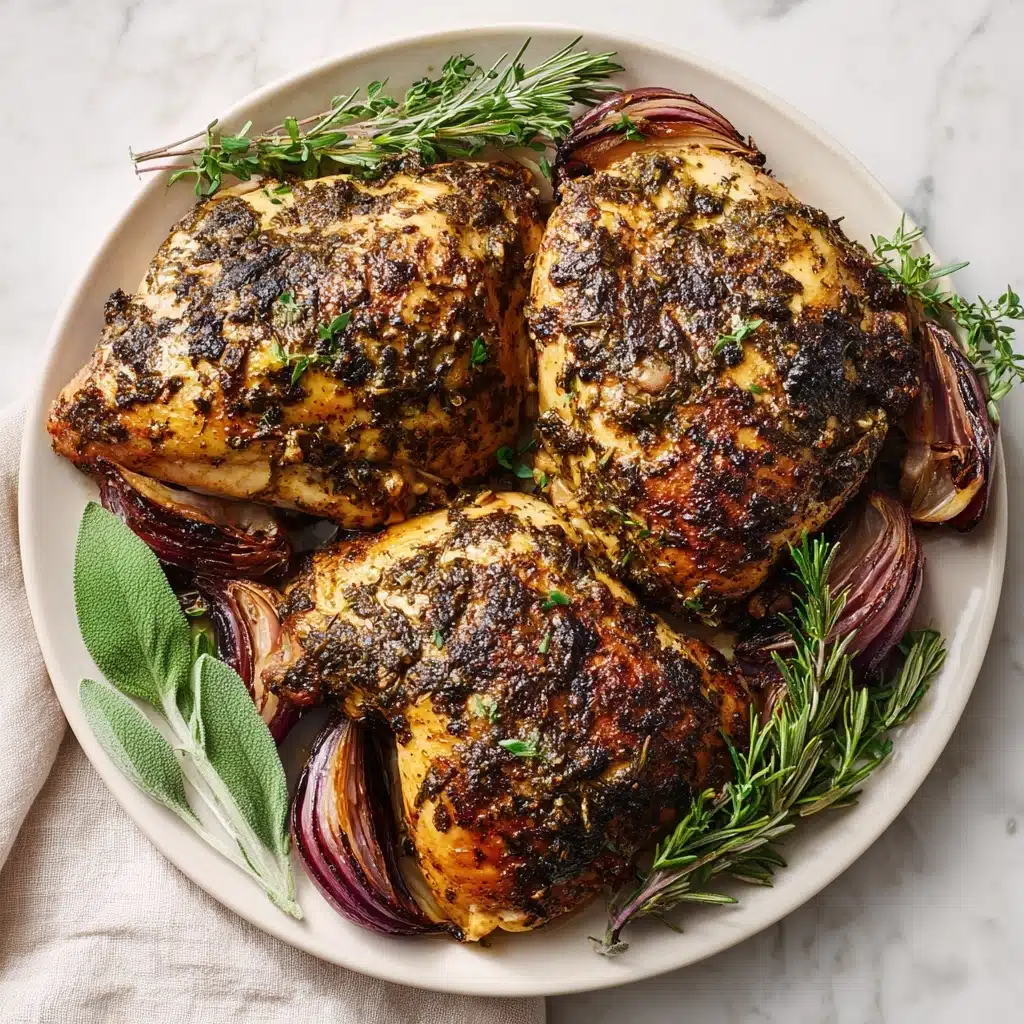 Roast Chicken with Herb Butter Recipe - Recipe Image