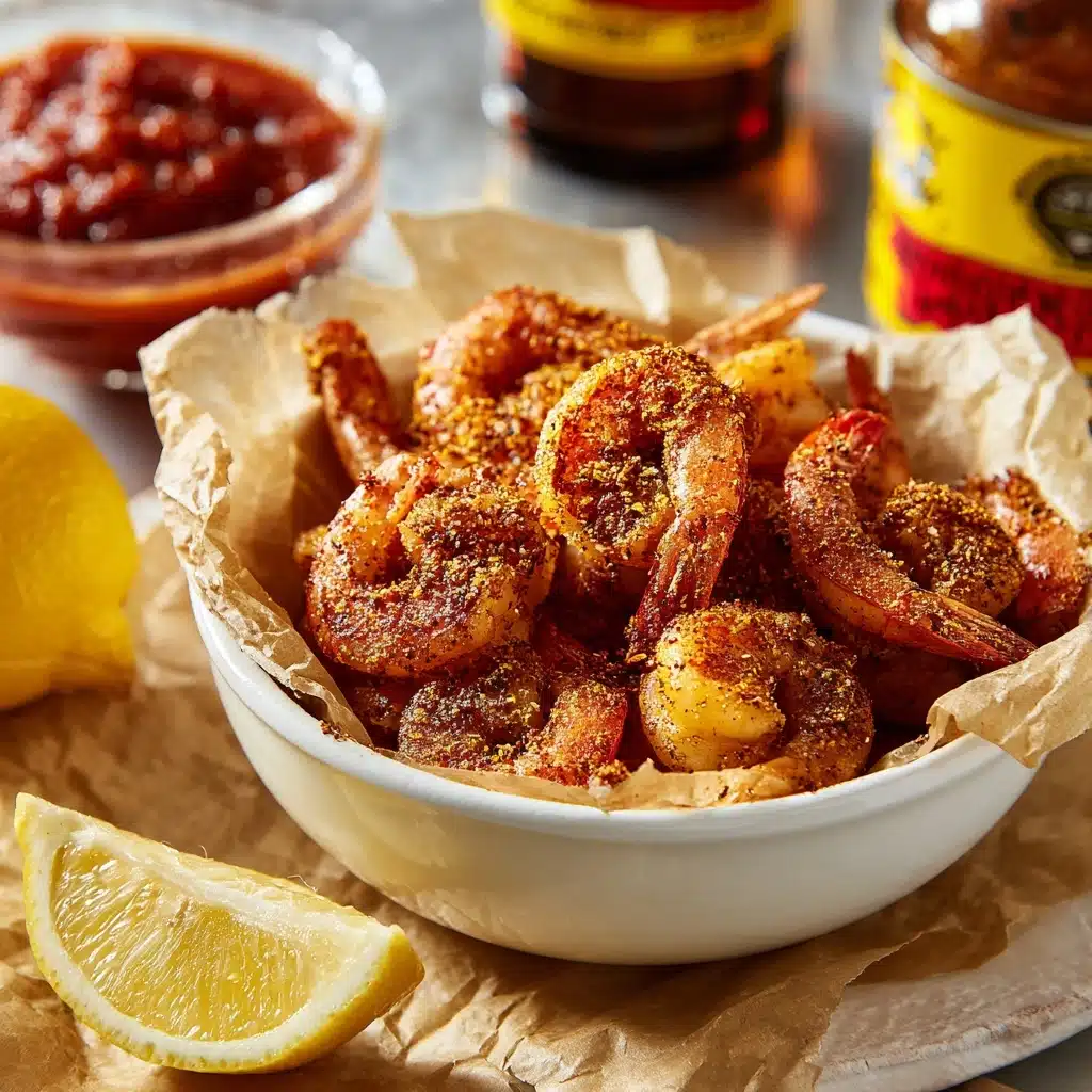 Peel-and-Eat Boiled Shrimp with Cocktail Sauce Recipe - Recipe Image