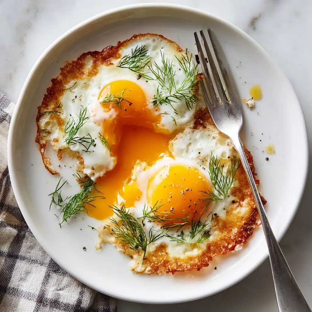 Crispy Fried Eggs Recipe