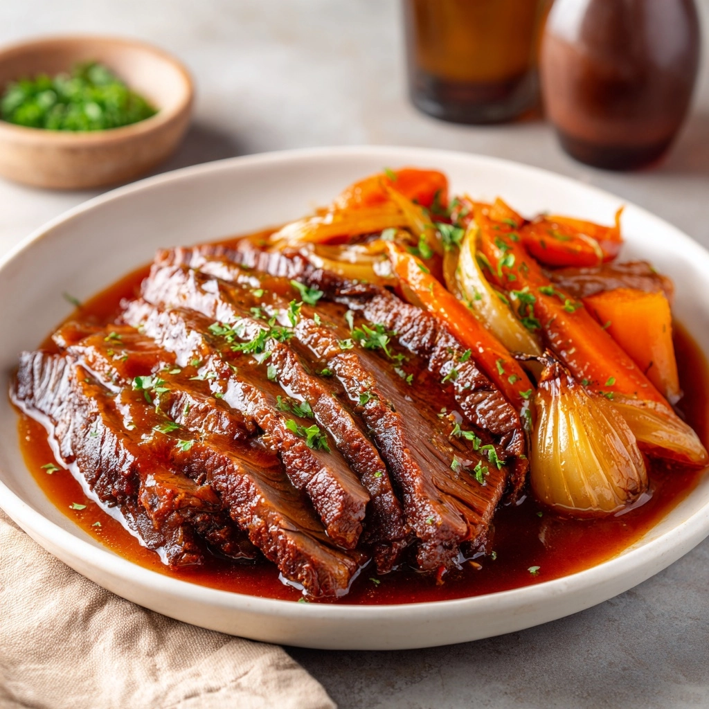 Classic Braised Brisket with Onions Recipe