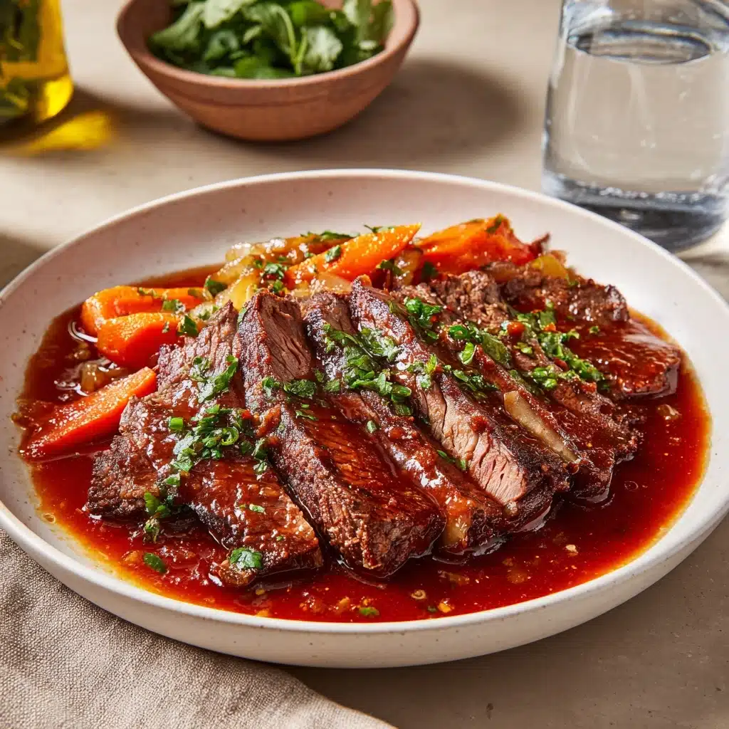 Classic Braised Brisket with Onions Recipe - Recipe Image
