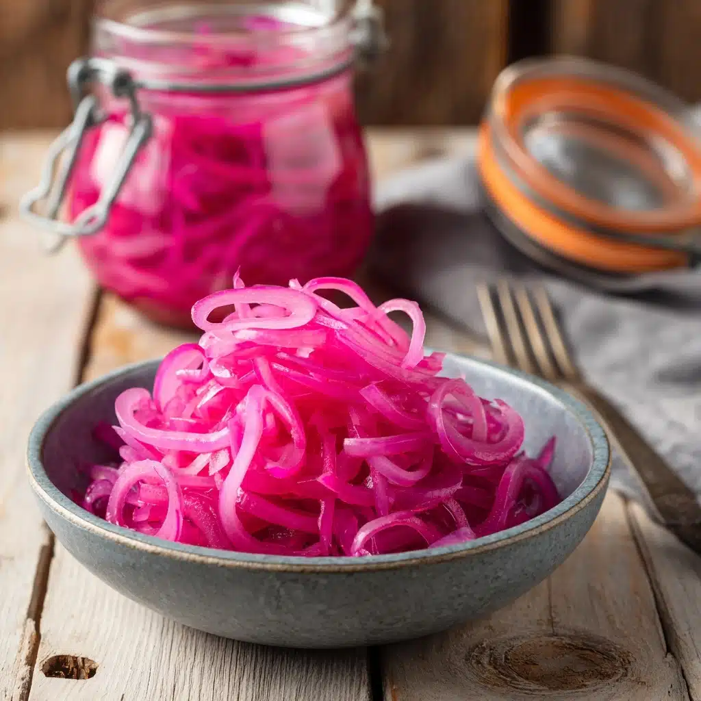 Pickled Red Onions Recipe - Recipe Image