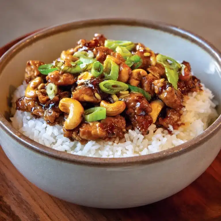 Cashew Chicken Recipe
