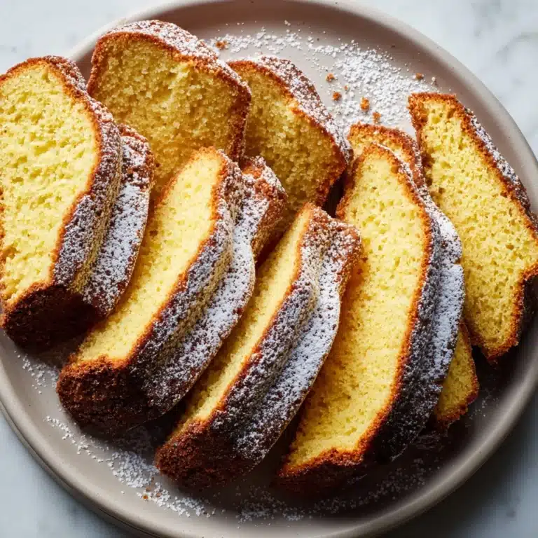 Pound Cake Recipe